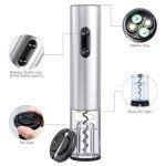COKUNST Electric Wine Opener with Foil Cutter