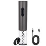 Automatic Rechargeable Electric Wine Opener with Foil Cutter