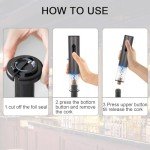 Automatic Rechargeable Electric Wine Opener with Foil Cutter
