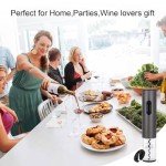Automatic Rechargeable Electric Wine Opener with Foil Cutter
