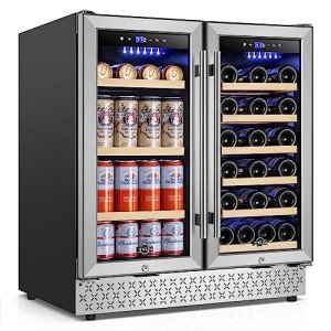 Tylza 30" Dual Zone Wine & Beverage Cooler