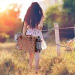 Wine Picnic Basket Set with Blanket for Two