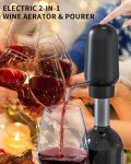 Electric Wine Opener Set with Foil Cutter & Aerator
