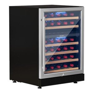 YITAHOME 24-Inch Dual Zone Wine Cooler