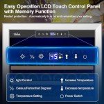 190-Bottle Wine Cooler with Professional Temperature Control