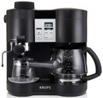 Krups XP160050 Coffee and Espresso Machine, Black