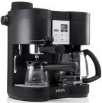 Krups XP160050 Coffee and Espresso Machine, Black