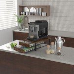 2-Tier Rustic Coffee Pod Holder with Baskets