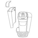 Water Reservoir & Filter Holder for Keurig K-Elite