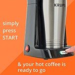 Krups Simply Brew Stainless Steel Single Serve Coffee Maker