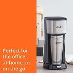 Krups Simply Brew Stainless Steel Single Serve Coffee Maker