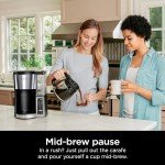 Ninja 12-Cup Programmable Coffee Maker - Black/Silver