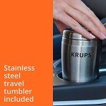 Krups Simply Brew Stainless Steel Single Serve Coffee Maker