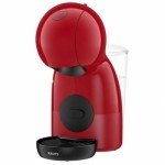 KRUPS Piccolo XS Red Coffee Machine for Capsules