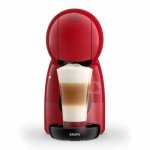KRUPS Piccolo XS Red Coffee Machine for Capsules