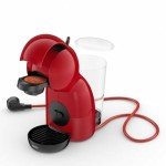 KRUPS Piccolo XS Red Coffee Machine for Capsules