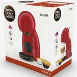 KRUPS Piccolo XS Red Coffee Machine for Capsules