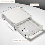 K Cup Holder Drawer for 30 Pods - White