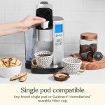 Cuisinart Single Serve Coffee Maker with 72-Ounce Reservoir