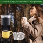JavaNest 6 Pack Reusable K Cups for Keurig