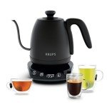 KRUPS 1L Gooseneck Electric Kettle with Temperature Control