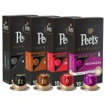 Peet's Coffee Espresso Capsules Variety Pack 40 Count