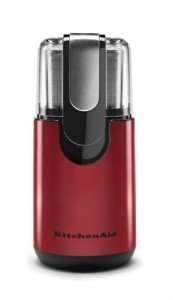 KitchenAid BCG111ER 160W Coffee Grinder - Red/Black