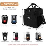 Travel Bag for Keurig Coffee Makers - Black