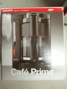 Krups Cafe Prima 4-Cup Drip Coffee Maker