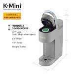 Keurig K-Mini Single Serve Coffee Maker - Gray