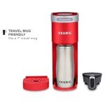 Keurig K-Mini Single Serve Coffee Maker, Poppy Red