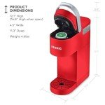 Keurig K-Mini Single Serve Coffee Maker, Poppy Red