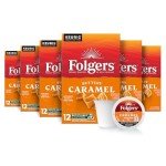Folgers Buttery Caramel Coffee K-Cup Pods - 72 Count