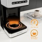 REVOTRA 12-Cup Programmable Coffee Maker with Timer