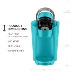 Keurig K-Compact Single-Serve Coffee Maker - Turquoise