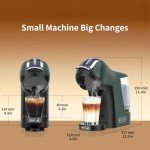 KOTLIE 5-in-1 Espresso Coffee Maker - Dark Green