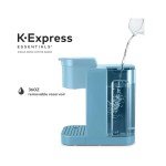 Compact Sky Blue Single Serve Coffee Maker