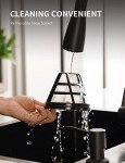 SHARDOR 10-Cup Programmable Coffee Maker - Silver