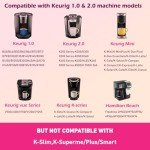 Universal Stainless Steel Reusable K Cups (6 Pack)