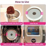 Universal Stainless Steel Reusable K Cups (6 Pack)