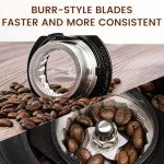 Automatic Electric Burr Coffee Grinder with 35 Settings