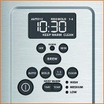 KRUPS 14-Cup Programmable Coffee Maker, Black & Silver