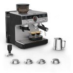 KRUPS Espresso Machine with Grinder & Milk Frother