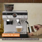 KRUPS Espresso Machine with Grinder & Milk Frother