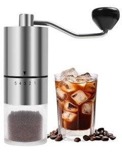Rsoilch Manual Coffee Grinder with Adjustable Settings