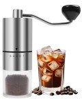 Rsoilch Manual Coffee Grinder with Adjustable Settings