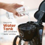 Elite Gourmet 4-Cup Automatic Drip Coffee Maker