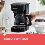 BLACK+DECKER 12-Cup Coffee Maker with Vortex Technology