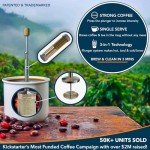 FinalPress Portable Stainless Steel Coffee Maker