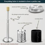 FinalPress Portable Stainless Steel Coffee Maker
